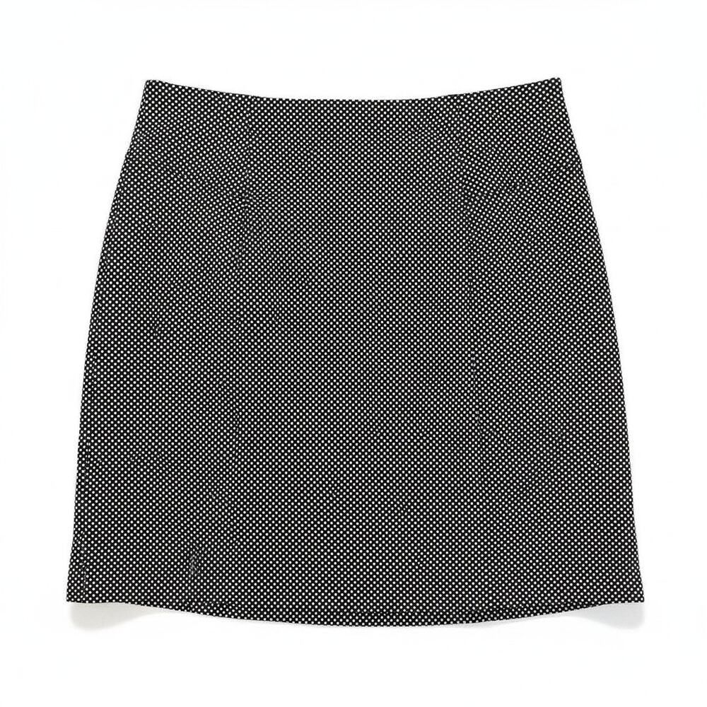 Michael Kors New Womens Career Geometric Pencil Skirt Black L Office Work Corp